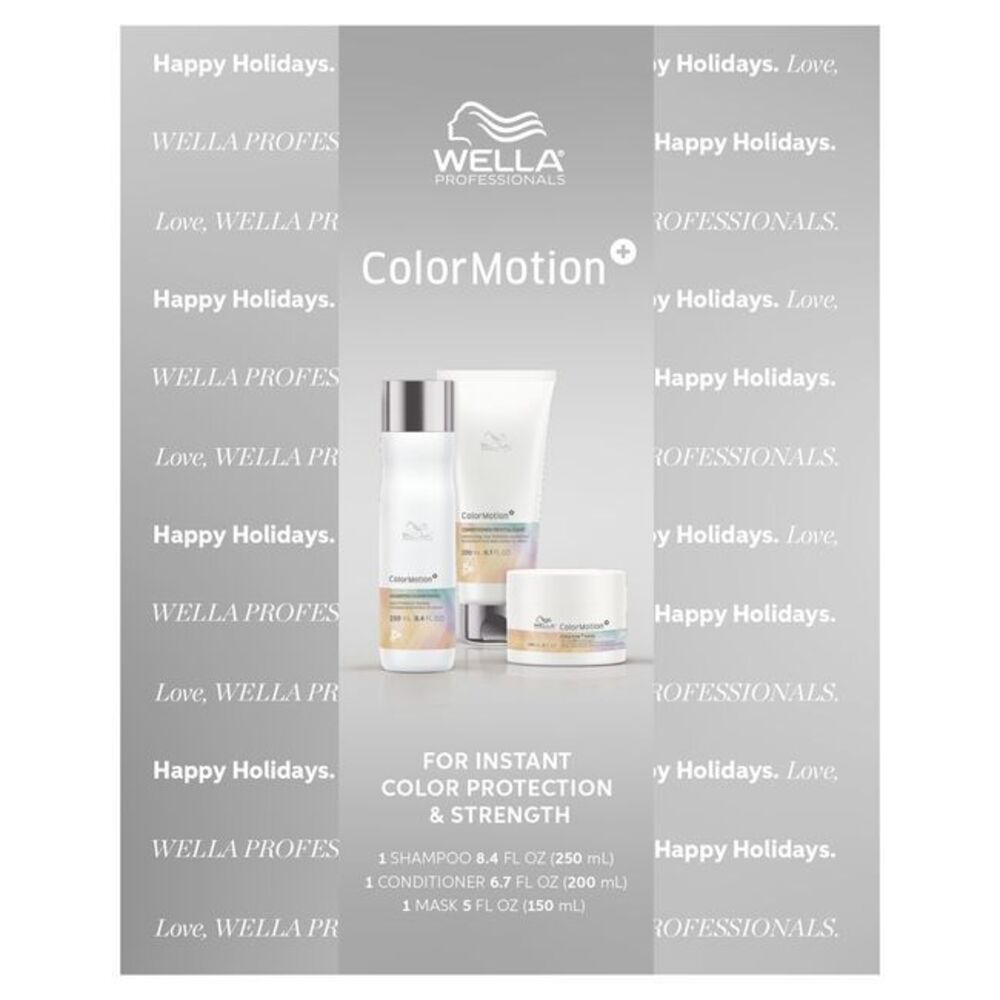 Wella ColorMotion+ Protect & Repair Kit, TRIO Sh+Con+Mask